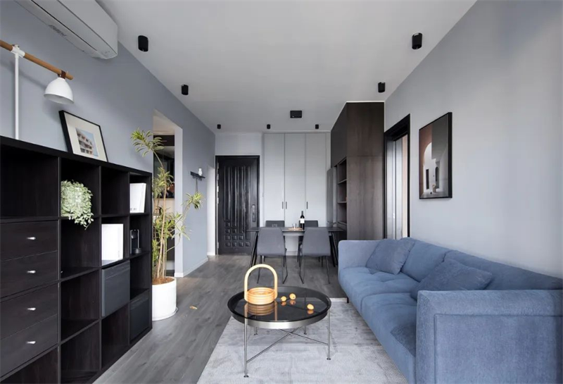 115㎡現代風裝修，用設計點亮生活的每一個角落！