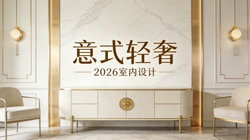 家居設(shè)計(jì)風(fēng)格丨意式輕奢，簡(jiǎn)約與奢華間的黃金比例